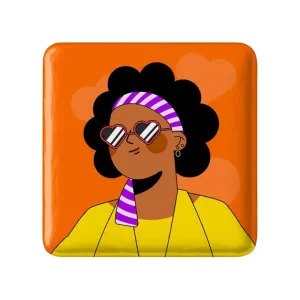 پیکسل مربعی دختر قوی Girl Power