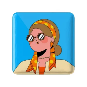 پیکسل مربعی دختر قوی Girl Power