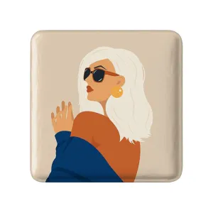 پیکسل مربعی دختر قوی Girl Power