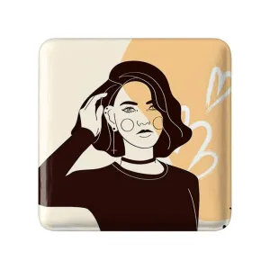 پیکسل مربعی دختر قوی Girl Power