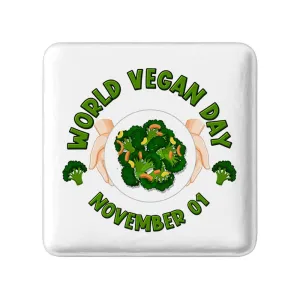 پیکسل مربعی وگن Vegan