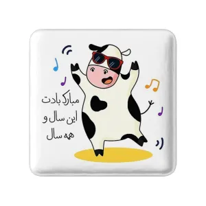 پیکسل مربعی گاو