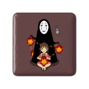 پیکسل مربعی انیمه شهر اشباح Spirited Away