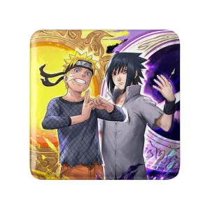 پیکسل مربعی اوزوماکی و ساسکه انیمه ناروتو Naruto