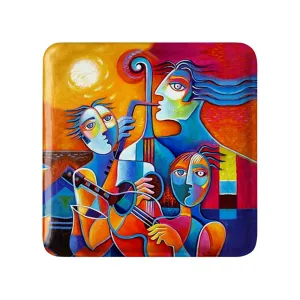 پیکسل مربعی نقاشی انتزاعی