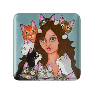 پیکسل مربعی گربه