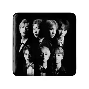 مگنت مربعی گروه بی تی اس BTS