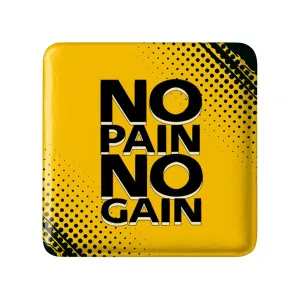 مگنت مربعی No Pain No Gane