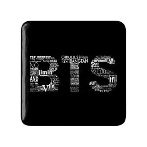 مگنت مربعی گروه بی تی اس BTS