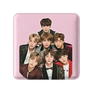 مگنت مربعی گروه بی تی اس BTS