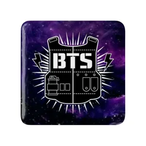 مگنت مربعی گروه بی تی اس BTS