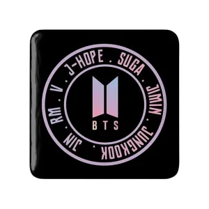 مگنت مربعی گروه بی تی اس BTS