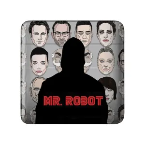 مگنت مربعی سریال آقای ربات Mr.Robot