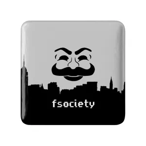 مگنت مربعی سریال آقای ربات Mr.Robot