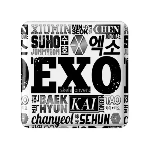 مگنت مربعی گروه اکسو EXO