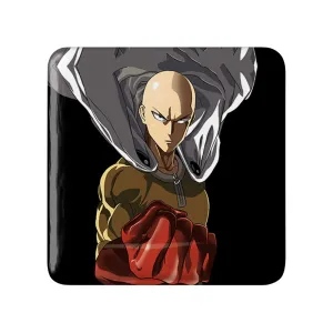 مگنت مربعی سایتاما انیمه مرد تک مشتی One Punch Man