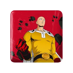 مگنت مربعی سایتاما انیمه مرد تک مشتی One Punch Man