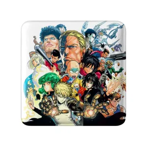 مگنت مربعی انیمه مرد تک مشتی One Punch Man