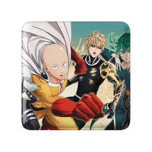 مگنت مربعی انیمه مرد تک مشتی One Punch Man
