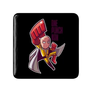 مگنت مربعی سایتاما انیمه مرد تک مشتی One Punch Man
