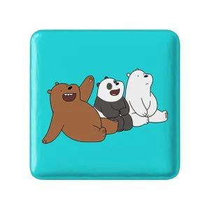 مگنت مربعی سه خرس کله پوک