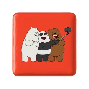 مگنت مربعی سه خرس کله پوک