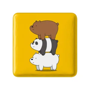 مگنت مربعی سه خرس کله پوک