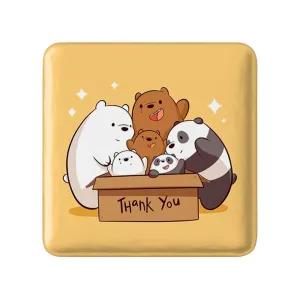 مگنت مربعی سه خرس کله پوک