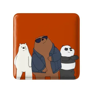 مگنت مربعی سه خرس کله پوک