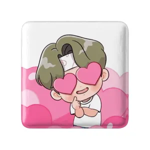 مگنت مربعی جین Jin گروه بی تی اس BTS