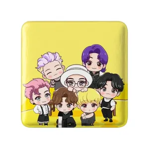 مگنت مربعی گروه بی تی اس BTS