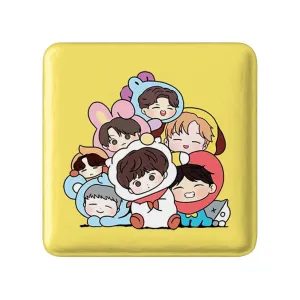 مگنت مربعی گروه بی تی اس BTS