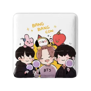 مگنت مربعی گروه بی تی اس BTS