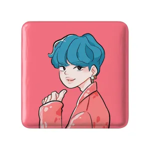مگنت مربعی تهیونگ وی Teahyung گروه بی تی اس BTS