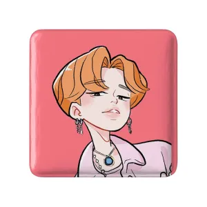 مگنت مربعی جیمین Jimin گروه بی تی اس BTS