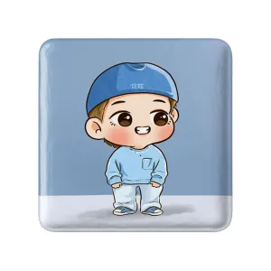 مگنت مربعی تهیونگ وی Teahyung گروه بی تی اس BTS