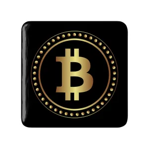 مگنت مربعی ارز دیجیتال بیت کوین