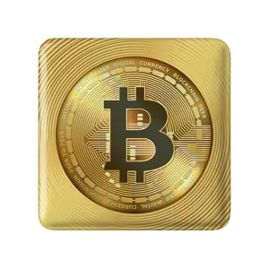 مگنت مربعی ارز دیجیتال بیت کوین