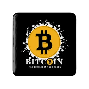 مگنت مربعی ارز دیجیتال بیت کوین