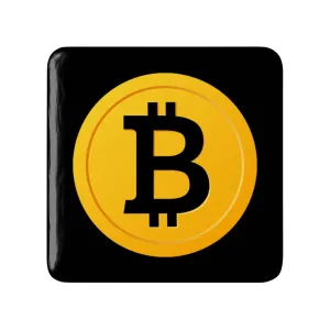 مگنت مربعی ارز دیجیتال بیت کوین