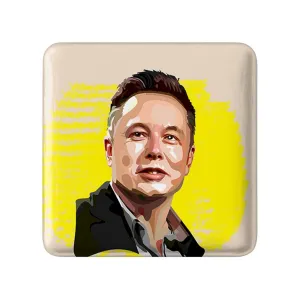 مگنت مربعی ایلان ماسک Elon Musk
