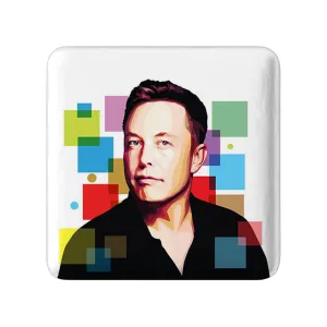 مگنت مربعی ایلان ماسک Elon Musk