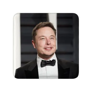 مگنت مربعی ایلان ماسک Elon Musk
