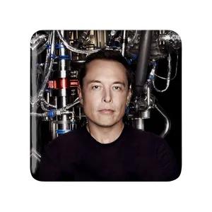 مگنت مربعی ایلان ماسک Elon Musk