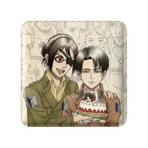 مگنت مربعی هانجی و لیوای انیمه اتک آن تایتان Attack on Titan