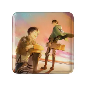 مگنت مربعی لیوای و ارن انیمه اتک آن تایتان Attack on Titan