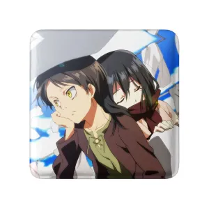 مگنت مربعی میکاسا و ارن انیمه اتک آن تایتان Attack on Titan