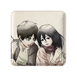 مگنت مربعی ارن و میکاسا انیمه اتک آن تایتان Attack on Titan