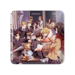 مگنت مربعی ارن در مدرسه انیمه اتک آن تایتان Attack on Titan