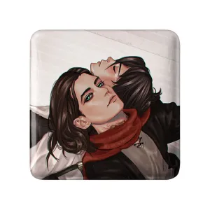 مگنت مربعی میکاسا و ارن انیمه اتک آن تایتان Attack on Titan